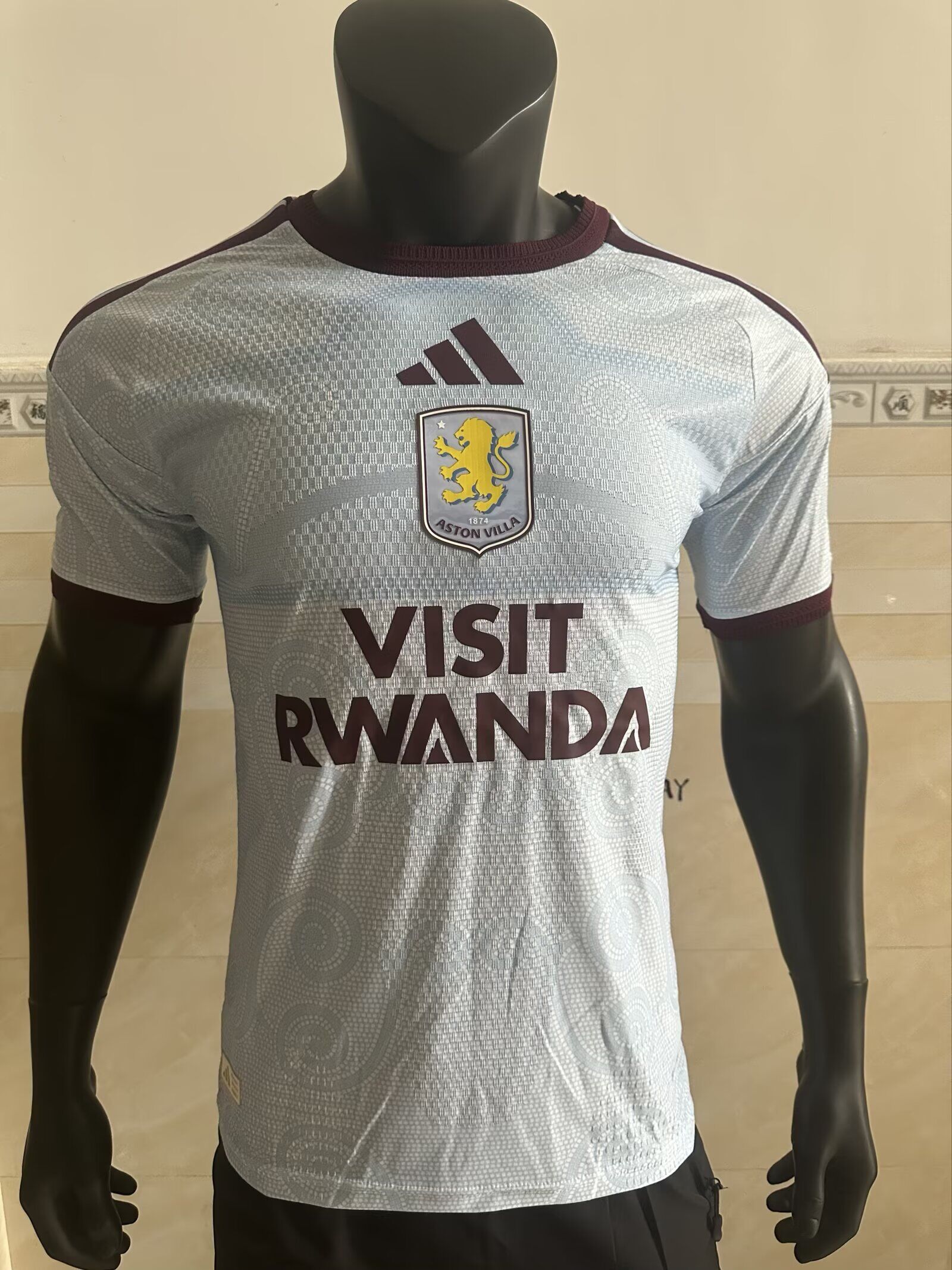 AAA Quality Aston Villa 26/27 Third Light Blue Jersey(Player)